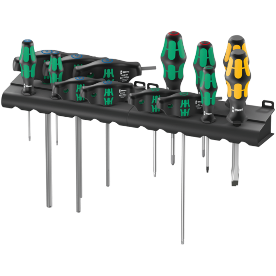 Набір викруток Т-подібних шестигранників 3-8 мм, 5 шт+ударні викрутки Wera Bicycle Big Pack 1 05004190001 Одеса