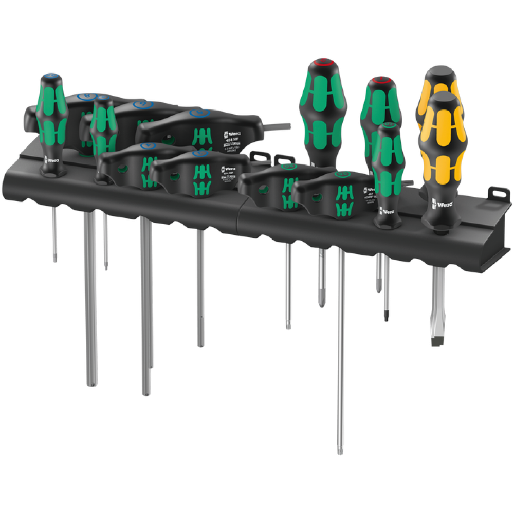 Набір викруток Т-подібних шестигранників 3-8 мм, 5 шт+ударні викрутки Wera Bicycle Big Pack 1 05004190001 Одеса - фото 1