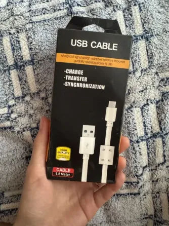 Кабель USB - Type-C DATA High Quality 1.5м для зарядки портативных устрйоств, подходит для быстрой з Київ