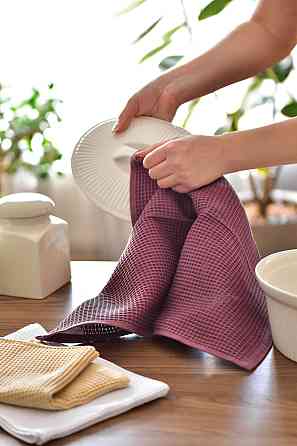 Вафельний рушник Ideal Textile 40х60 см 240 г/м2 (56860817) Пудровий Чернівці