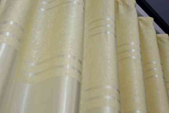 Комплект готових штор VR-Textil Софт № 1381ш Молочний 150х270 см 2 шт (33-0254) Київ