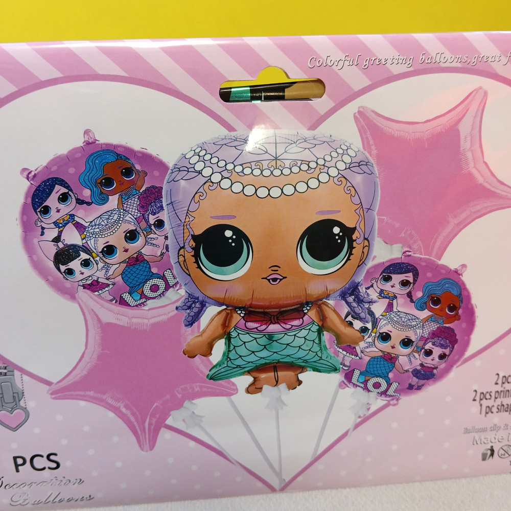 Набор воздушных шаров Лол (5 предметов) Киев - изображение 2