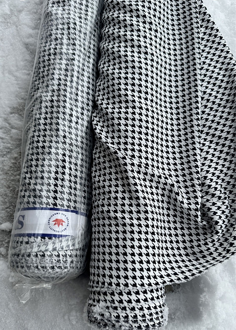 Ткань / опт / костюмка гусиная лапка - от 5 м Киев - изображение 2