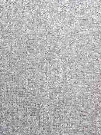 Шпалери вінілові на флізеліні AdaWall Seyyah1.06х10 однотонні смуги структурні сіро-бежеві з глянцем Київ