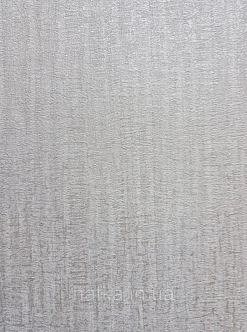 Обои виниловые на флизелине AdaWall Seyyah1.06х10 однотонные полосы структурные серо бежевые с глянцем Киев - изображение 2