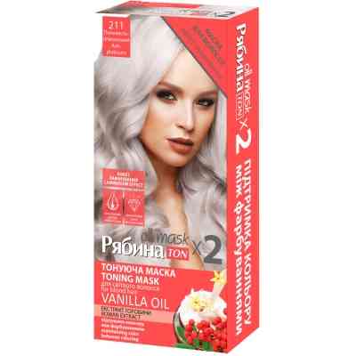 Відтінковий бальзам Acme Color Ton Oil Mask Duo Pack 211 - Попелясто-платиновий (4823115500632) Вінниця