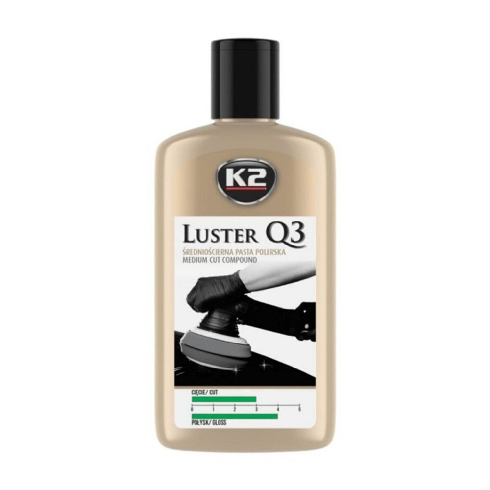 Паста для полірування кузова K2 Luster Q3 250г зелена Київ - фото 1