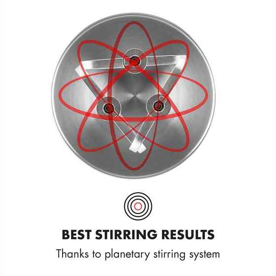 Набір стаціонарних міксерів Curve Plus 5 л 
            
                 М'ясорубка 4-в-1 
                 срібло (Німеччина, читати опис) Рівне
