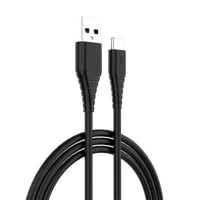 Зарядное устройство ColorWay 1USB AUTO ID 2A (10W) black + cable Type C (CW-CHS012CC-BK) Винница