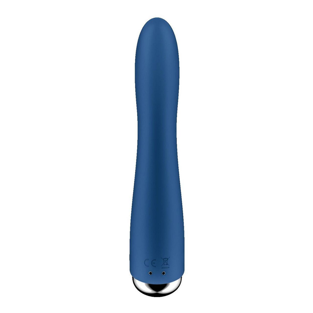 Вібратор точки G з обертанням Satisfyer Spinning Vibe 1 Blue, 2 мотори Sex Aura Київ - фото 4