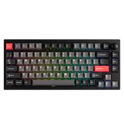 Клавиатура Lemokey P1 Pro Super Banana RGB Wireless/Bluetooth/USB Carbon Black (P1P-M4-UA) Винница