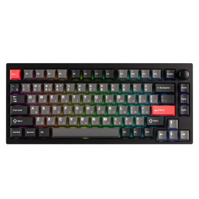 Клавиатура Lemokey P1 Pro Super Banana RGB Wireless/Bluetooth/USB Carbon Black (P1P-M4-UA) Винница - изображение 1