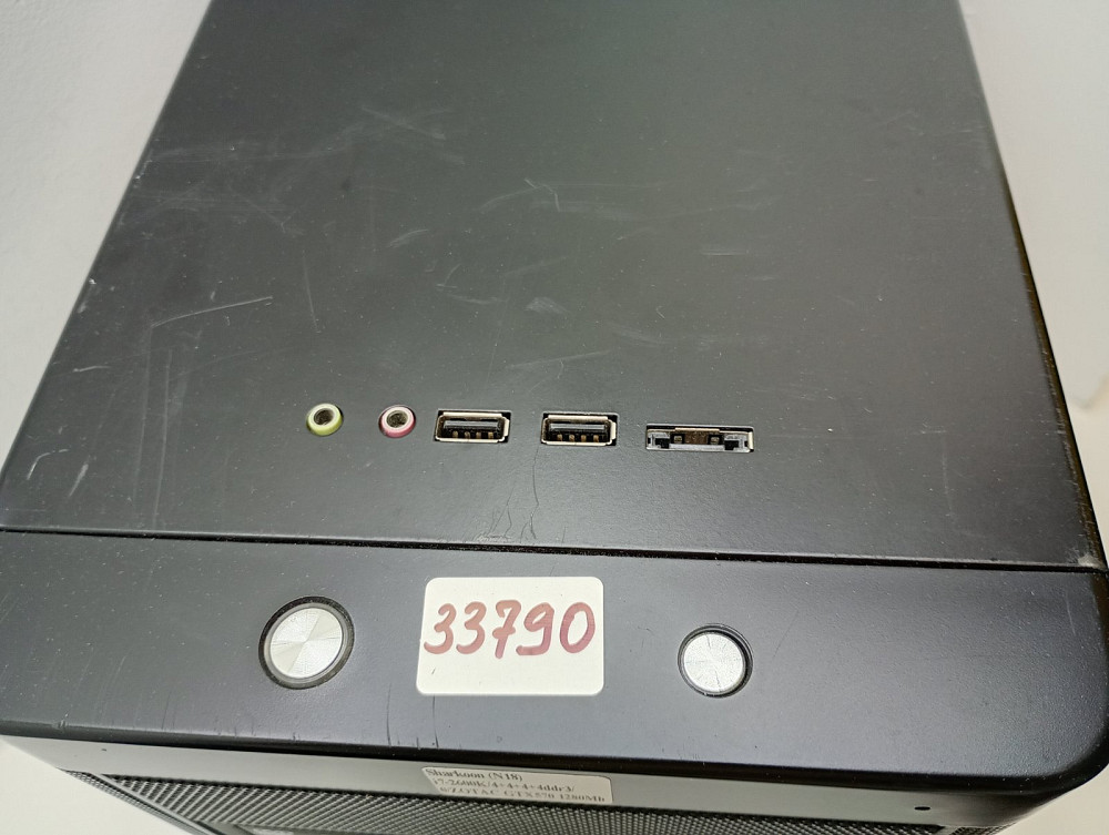 Ігровий системний блок: корпус Sharkoon,материнська плата ASRock P67 Pro3 SE + i7-2600K + 4+4+4+4 ddr3 Corsair XMS3+ZOTAC GTX570 1280Mb + Be quiet 550 Луцк - изображение 4