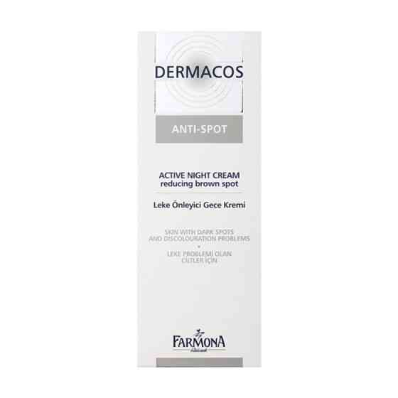 Відновлюючий нічний крем Farmona Dermacos для обличчя Anti-spot 50 мл 5900117095652 Винница
