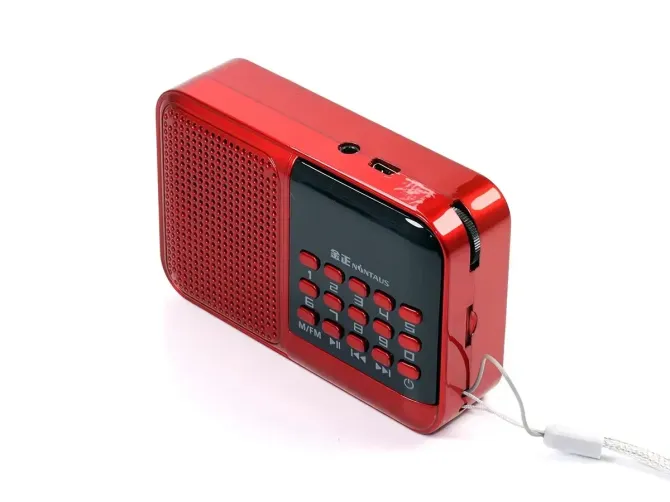 Радіоприймач USB/MP3 BKK S61 3вт, з виходом на навушники, картридер для TF, акумулятор або мережа 22 Київ - фото 5
