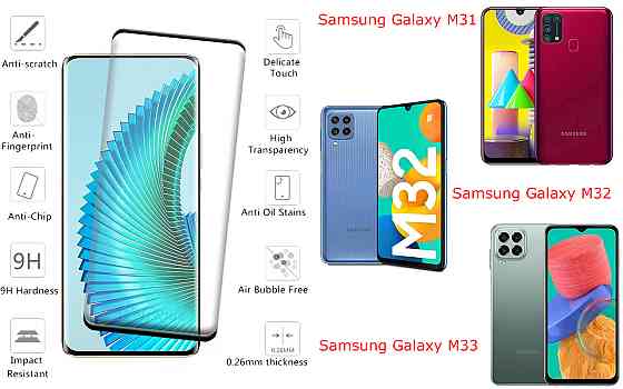 Захисне скло HyperGlass Pro для Samsung Galaxy M31, Galaxy M32, Galaxy M33 – максимальна чутливість та захист Київ