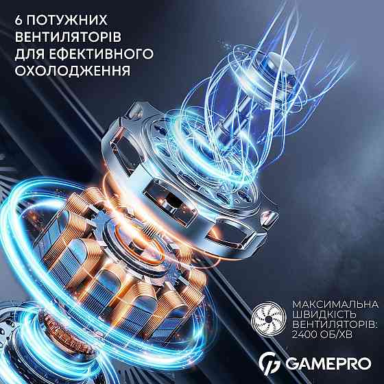 Охолоджувальна підставка для ноутбука GamePro CP660 ( 10825 ) Харків