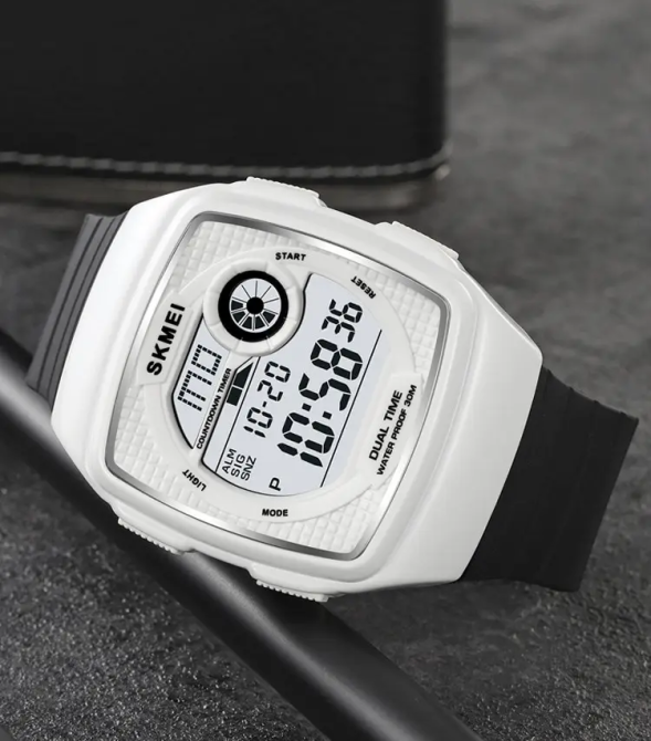Часы мужские наручные спортивные Skmei 2208 (Белый) Винница - изображение 4