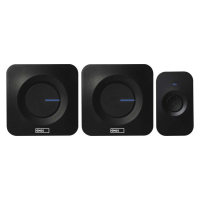 Дверной звонок EMOS Беспроводной дверной звонок EMOS P5730 3x AAA 2 приемника (180м) (P5730) Винница - изображение 9