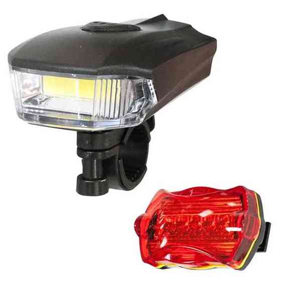 Велосипедний ліхтар BL 508 COB,передній та задній SBR Київ