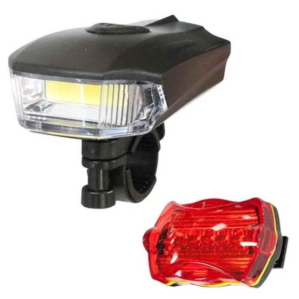 Велосипедний ліхтар BL 508 COB,передній та задній SBR Київ - фото 1