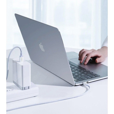 Дата кабель USB-C to USB-C 0.5m 3A 60W US264 white Ugreen (60517) Винница - изображение 7