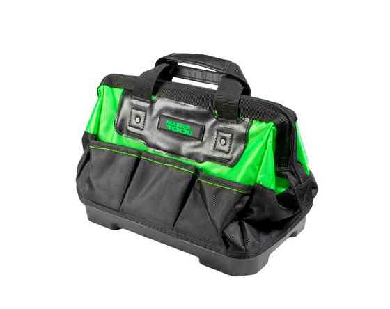 Сумка для інструментів MASTERTOOL 360х210х260 мм 8 кишень пластикове дно 1680 DEN 79-1914 Рівне