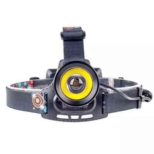 Мощный налобный фоанрь XQ-172-T6+COB, 2x18650, zoom, ЗП microUSB, Box Бровары