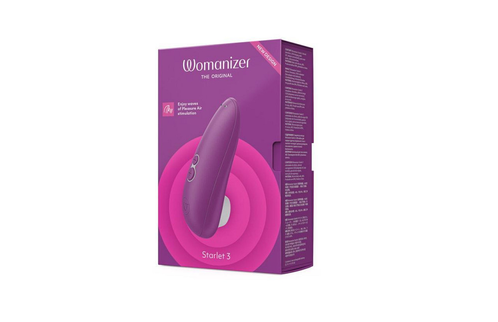 Вакуумный клиторальный стимулятор Womanizer Starlet 3 VIOLET Sex Aura Киев - изображение 6