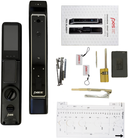 PES Alabay розумний замок із вбудованим відеодомофоном Київ