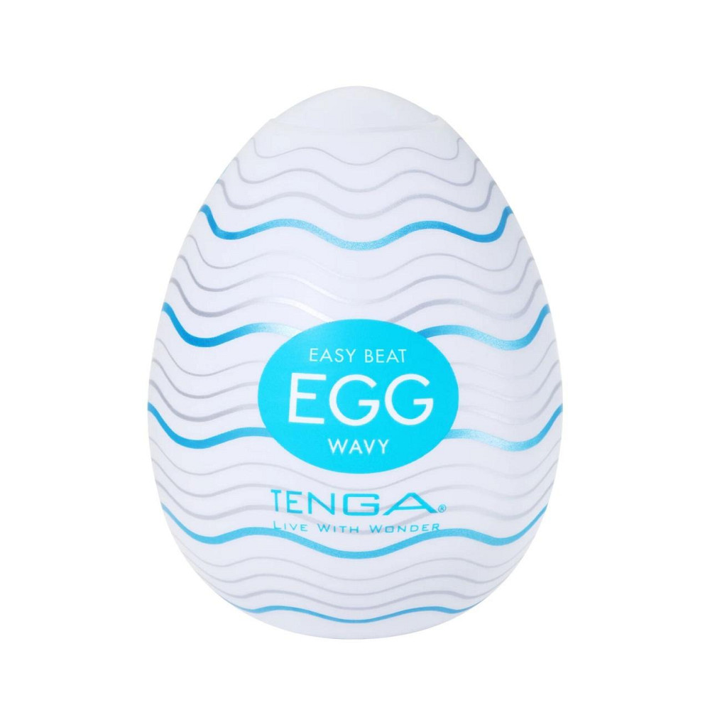 Мастурбатор-яйце Tenga Egg Wavy Sex Aura Київ - фото 1