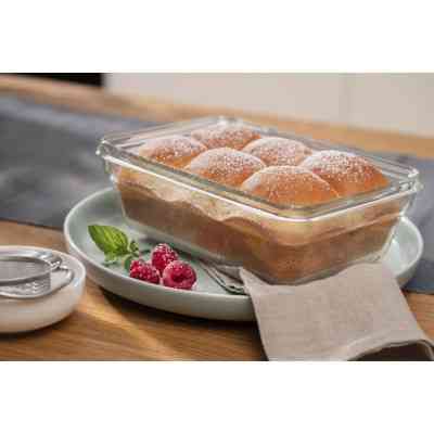 Пищевой контейнер Tefal Masterseal Glass Red 1.3 л (N1041010) Винница