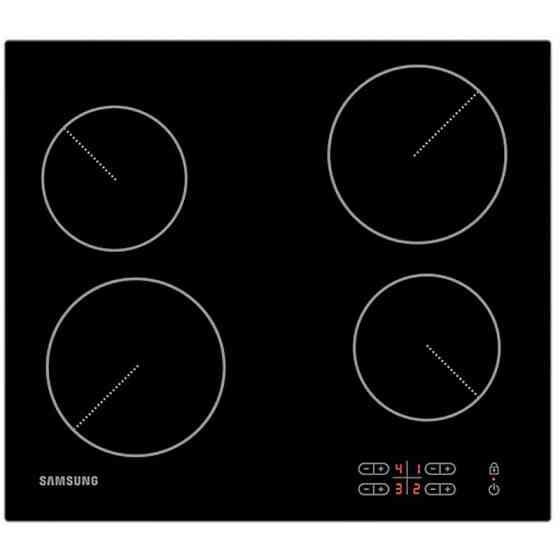 Варильна поверхня Samsung NZ64T3506AK/WT Чорний Харків
