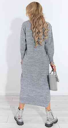 Довга в'язана сукня (48-52) Київ
