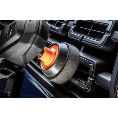 Диск полірувальний Neo Tools полірувальний, губка м’яка, на липучці, 80x25мм (08-976) Вінниця - фото 6