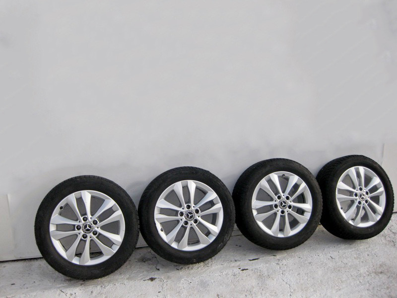 Mercedes-Benz  A2054018000 Комплект колісних 10-спицевих дисків із зимовою гумою 7J X R17 H2 ET48.5 C-Class W205 Одесса - изображение 2