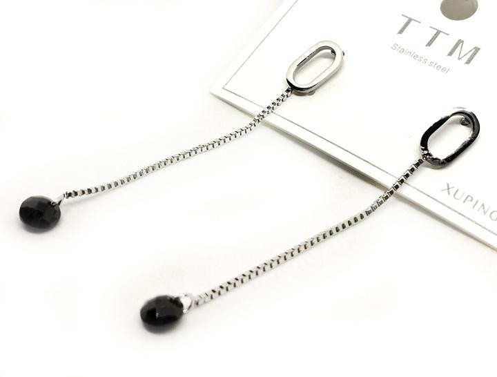 Серьги длинные серебристые XuPing Киев - изображение 1