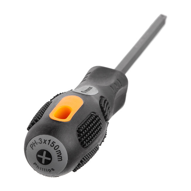 Викрутка хрестова, PH3×150 мм, Cr-V INTERTOOL VT-3019 Київ - фото 2