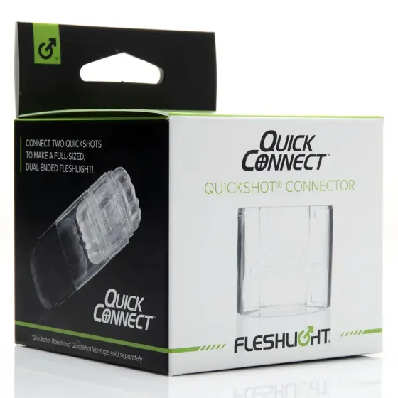 Адаптер Fleshlight Quickshot Quick Connect для з'єднання двох Квікшотов в одну іграшку Львів