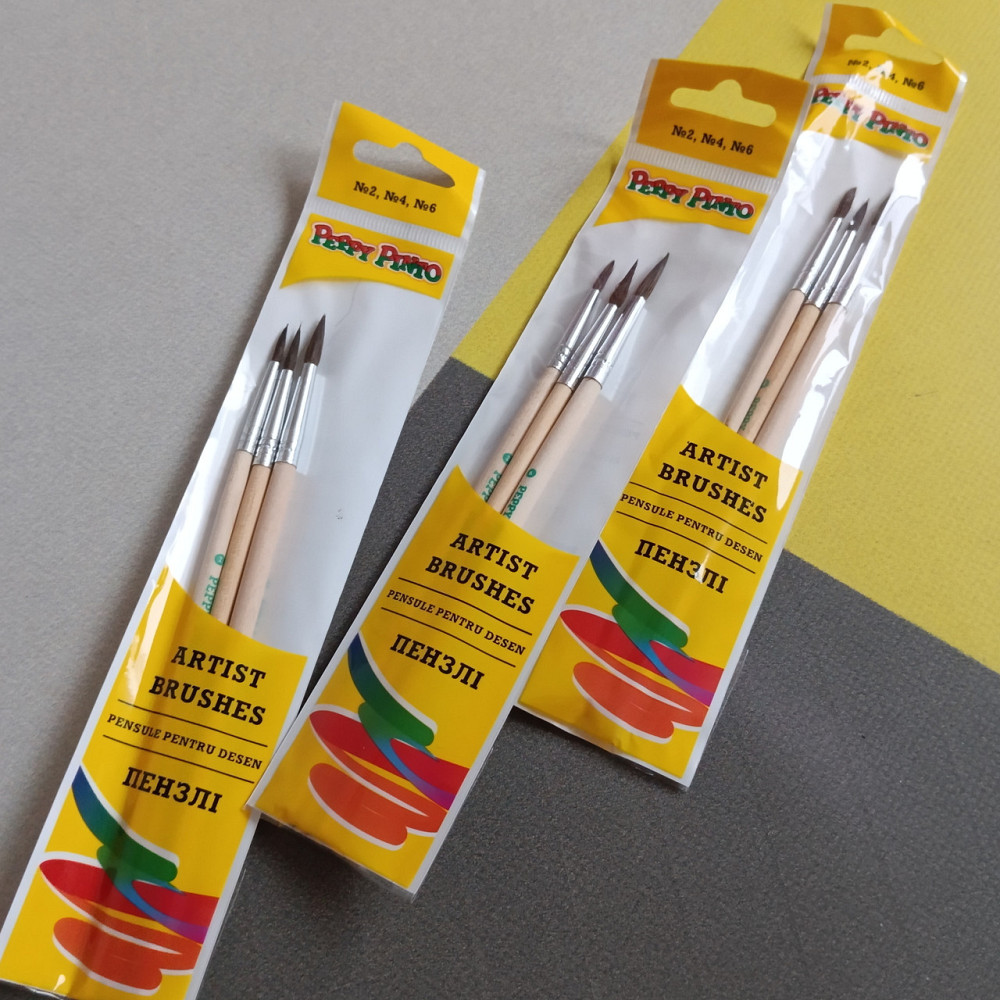 Набор кистей на блистере 3 шт. Киев - изображение 1