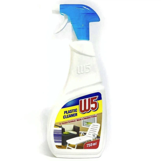 Средство для чистки пластика W5 Plastic Cleaner спрей 750 мл Львов