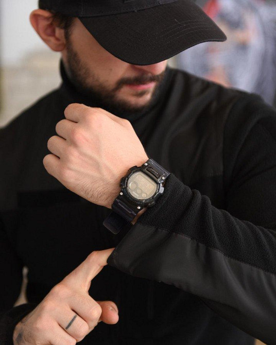 Флисовка черная полиция под жетон и шеврон Одесса - изображение 7