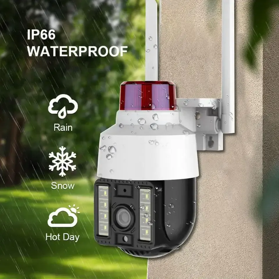 Беспроводная уличная камера WiFi PTZ Verto VRT-C262 FHD 4mp поворотная с сигнализацией Коломия - фото 7