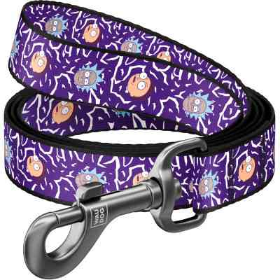 Повідок для собак WAUDOG Nylon "Рік та Морті 2" L-XXL Ш 25 мм (4925-0281) Вінниця