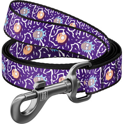 Поводок для собак WAUDOG Nylon "Рик и Морти 2" L-XXL Ш 25 мм (4925-0281) Винница - изображение 1