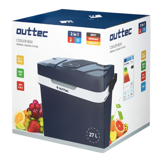 Автохолодильник Outtec 27 L синій Київ