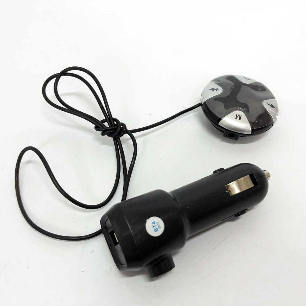 Блютуз fm модулятор адаптер для автомагнітоли MP3 UKC CM-S25, Мпз плеєр в машину, Fm PI-898 модулятор хороший Київ - фото 9