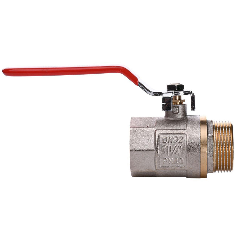 Кран кульовий прямий Q PROFESSIONAL 1 1/4″ ЗВ КР PN40 QP152 (000013978) Київ - фото 2