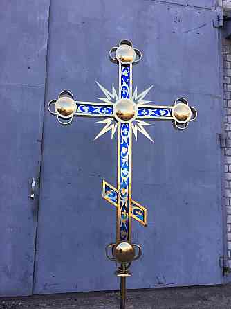 Хрест на купол Церкви Київ