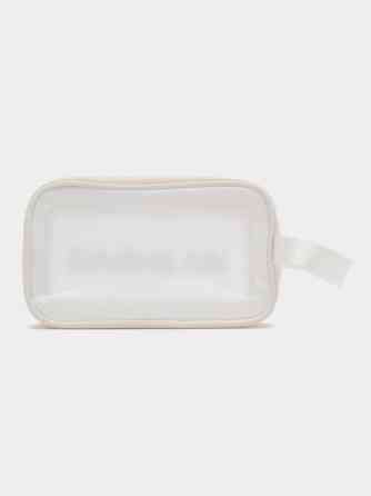 Прозора сумка-косметичка Washbag Medium White 26см Вінниця